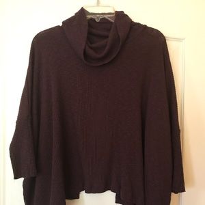 Free People Maroon Tunic